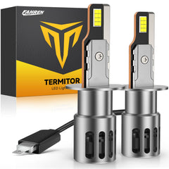 Termitor H1 front view showing compact plug-and-play design and improved visibility