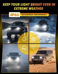 Termitor installed in vehicle headlight housing for easy swap