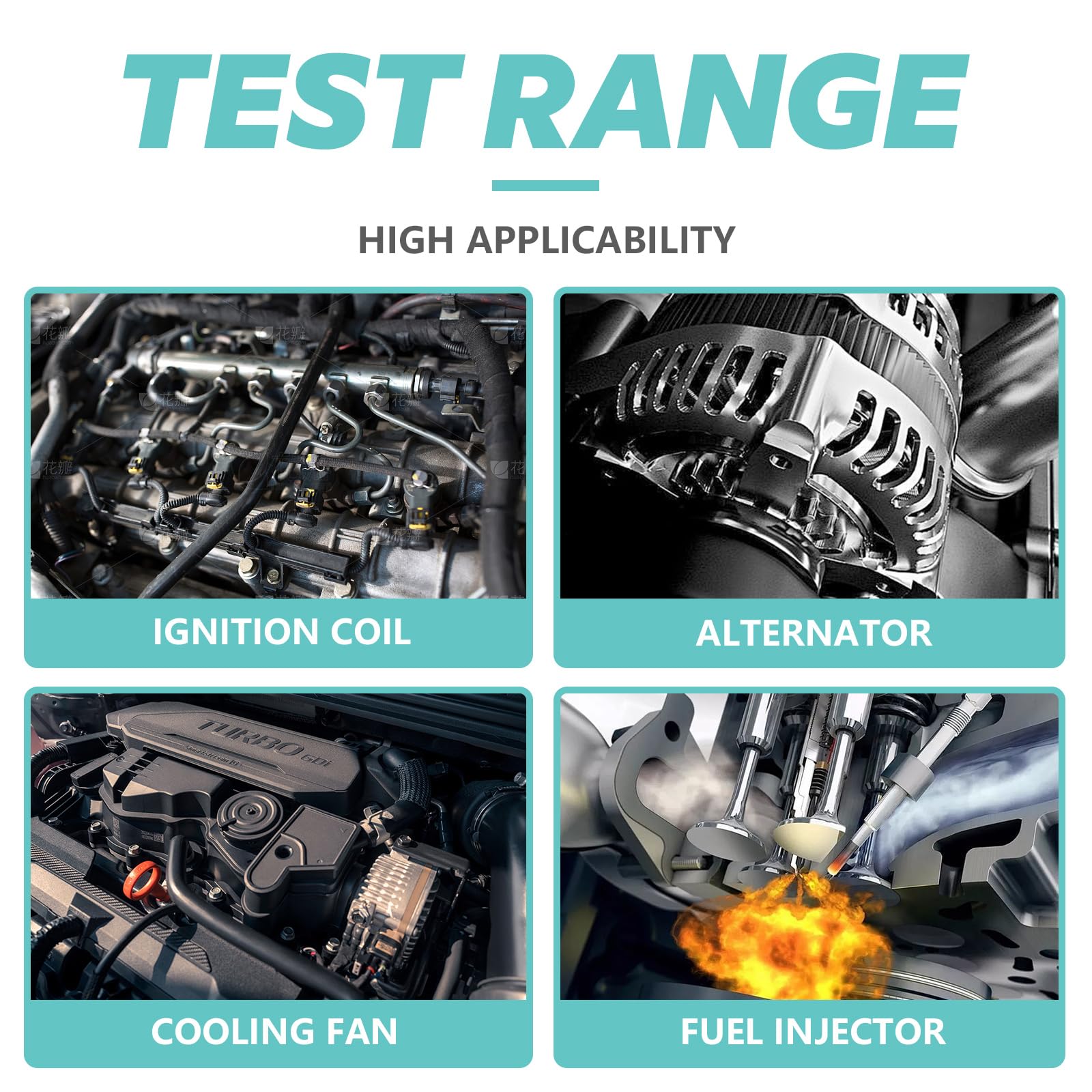 TesterOn antenna tip detail highlighting non-contact sensor and durable build
