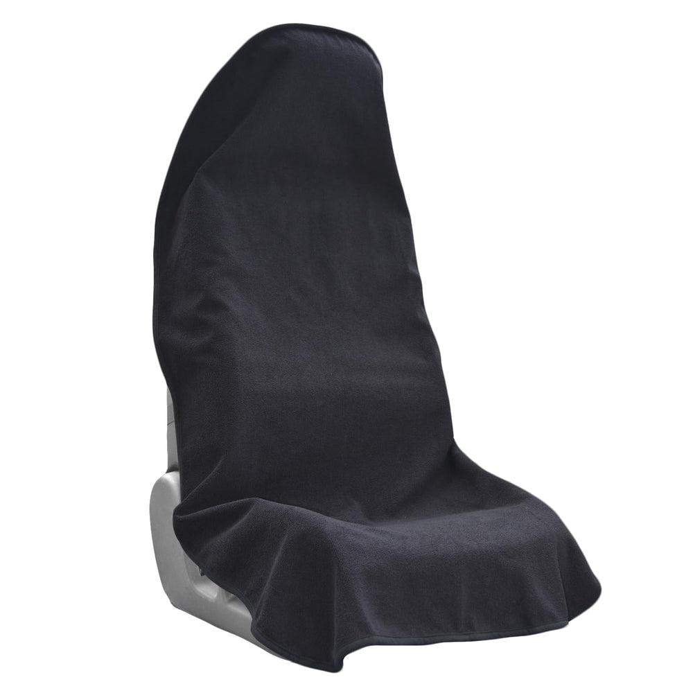 Teuaktty front seat cover full view protecting seat, easy installation benefit