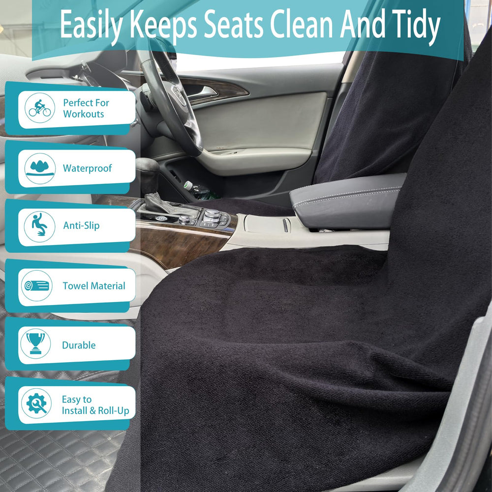 Teuaktty water splash demo on cover, waterproof barrier protects upholstery