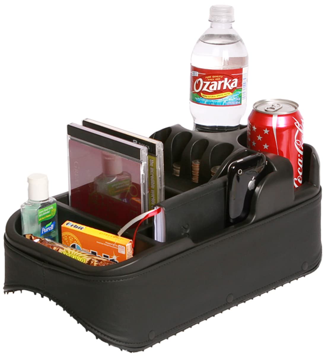 Texas Saddlebags front view showing organizer pockets and modern styling for tidy cabin