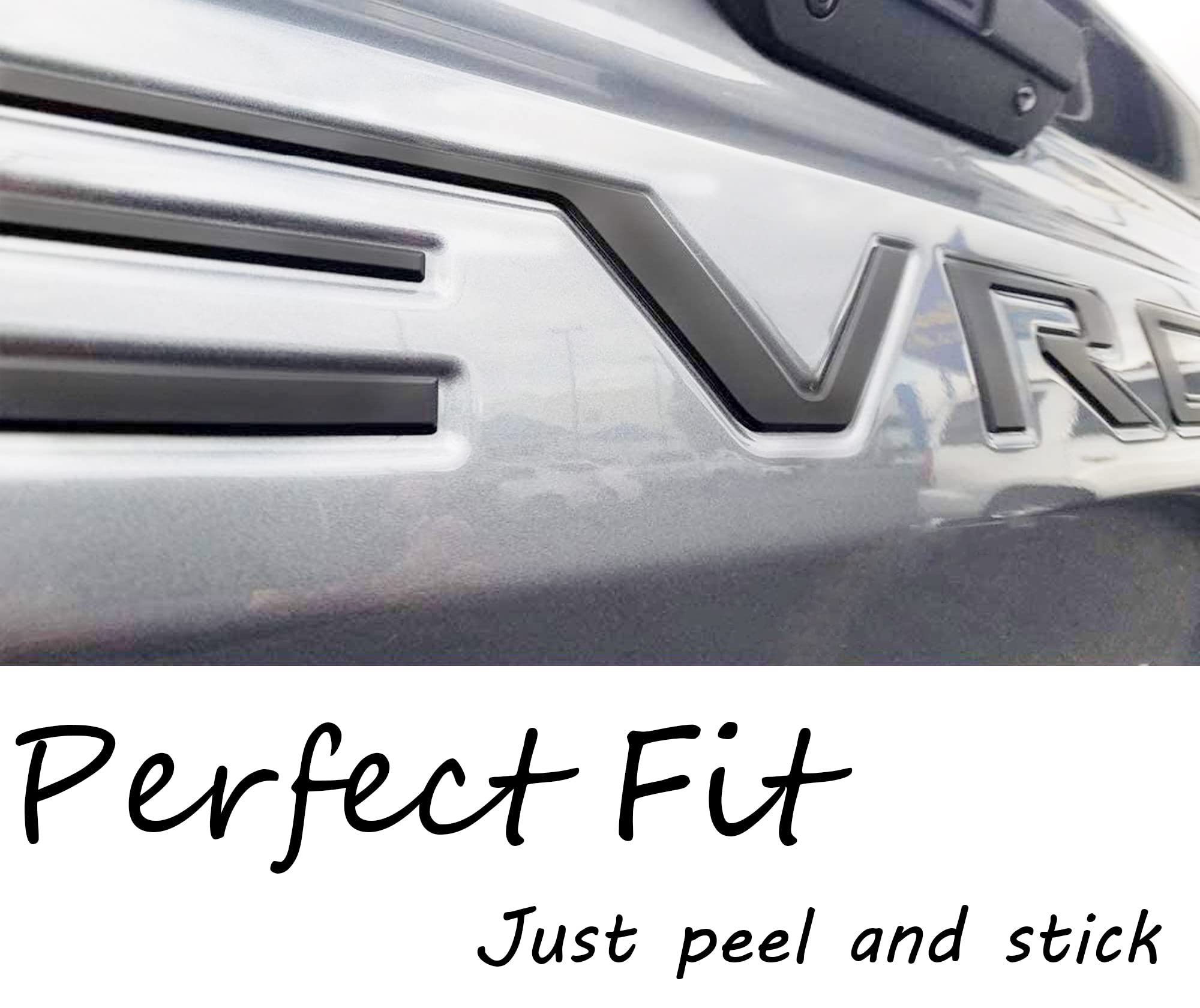 Texflic on truck rear in lifestyle shot showing cohesive look and improved tailgate aesthetic