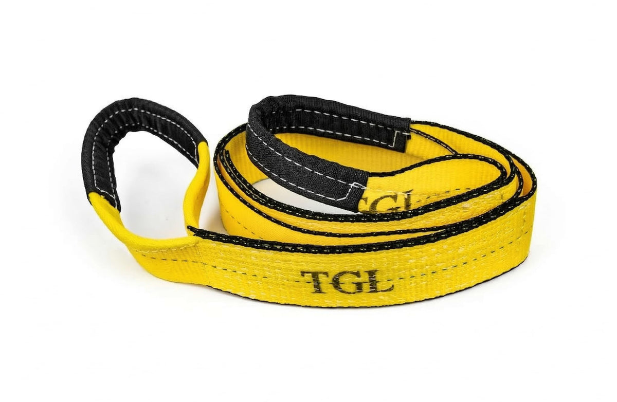 TGL tree saver strap front packaging showing compact bundle and label benefits