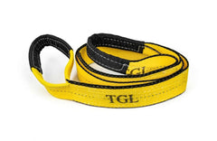 TGL tree saver strap front packaging showing compact bundle and label benefits