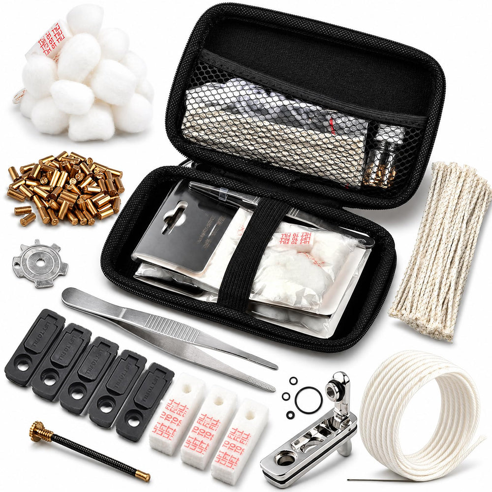 The Left Bridge kit front packaging showing compact storage and portability benefit