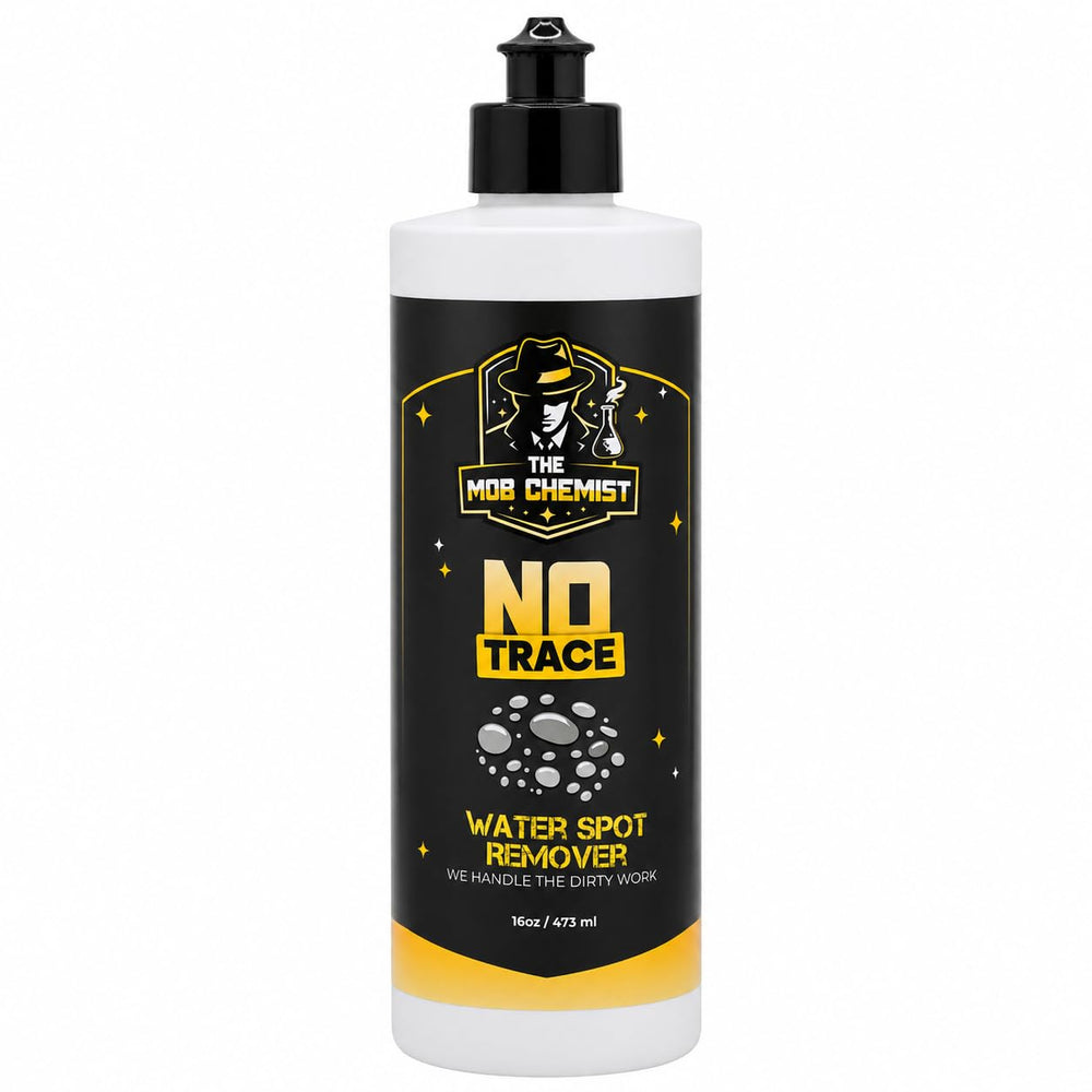 The Mob Chemist front bottle showing label and 16 fl oz size, professional finish