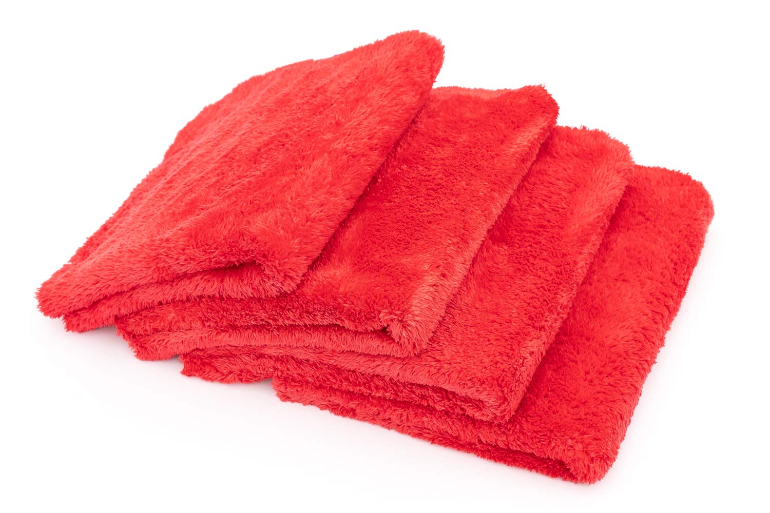The Rag Company folded towel close-up highlighting plush pile and lint-free finish