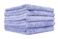 The Rag Company towel front stack showing lavender color and neat presentation for quick access