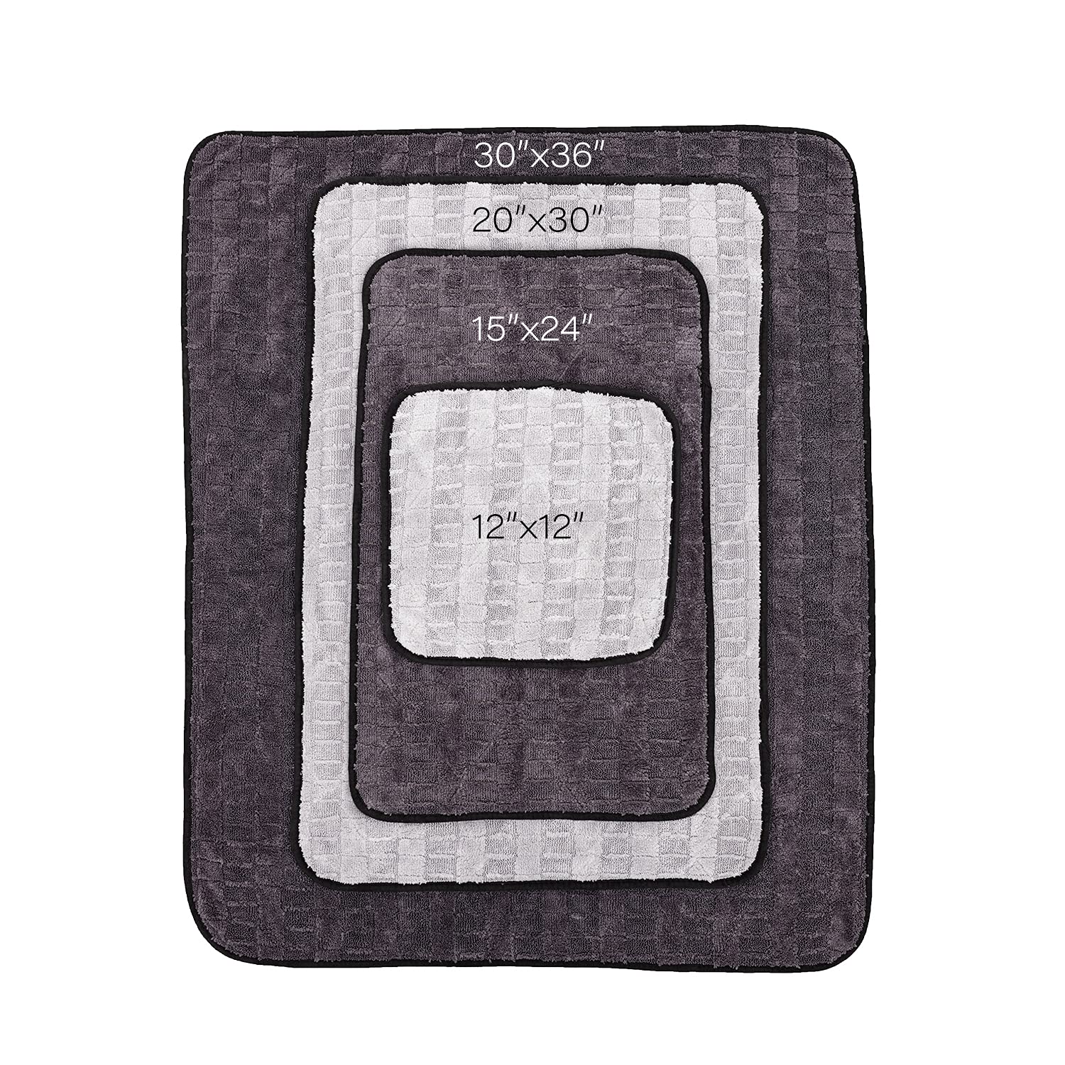 The Rag Company Gauntlet ButterSoft suede border detail protecting paint