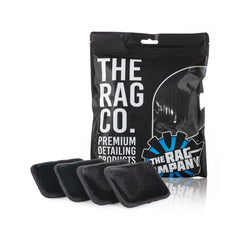 The Rag Company scrubber front view showing soft microfiber and foam, ideal for gentle cleaning