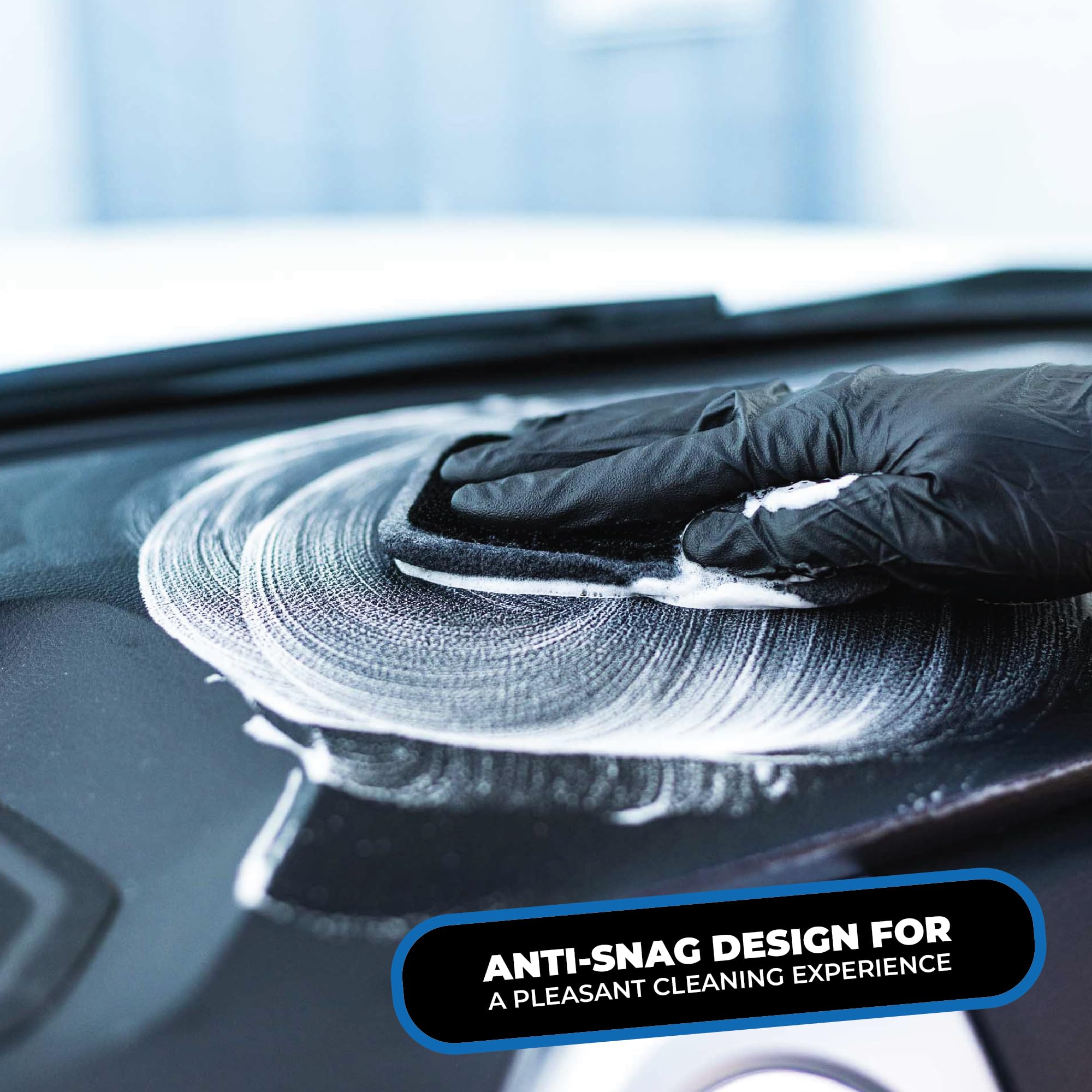 The Rag Company four-pack packaging image showing multiple pads ready for detailing