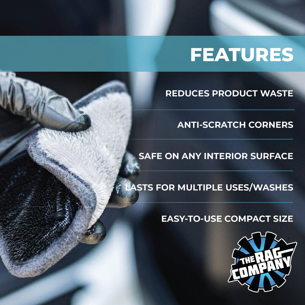 The Rag Company scrubber cutaway revealing waterproof barrier to keep foam dry and efficient