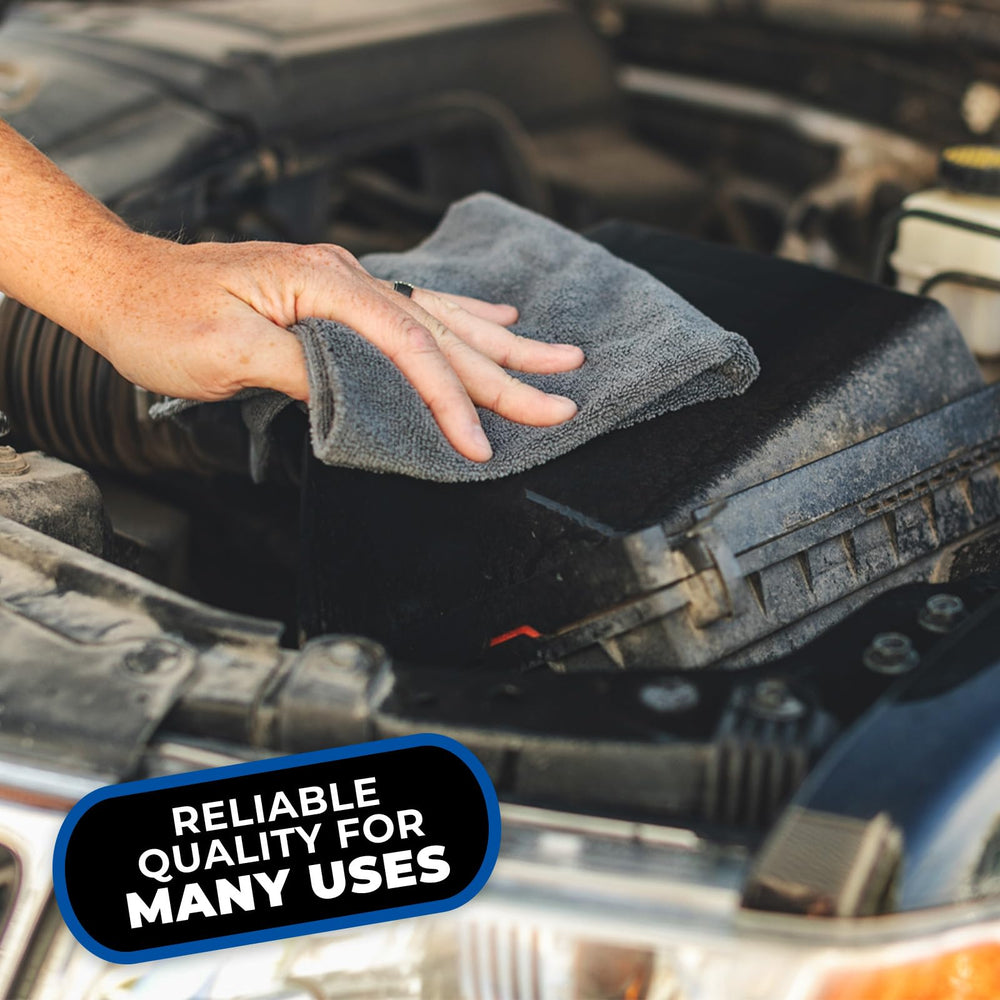 The Rag Company Miner included in a detailing kit on a driveway for practical real-world use