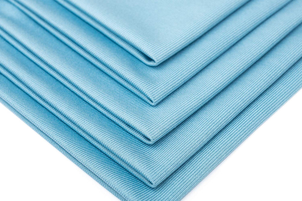 The Rag Company smooth microfiber side close detail that buffs to streak-free shine