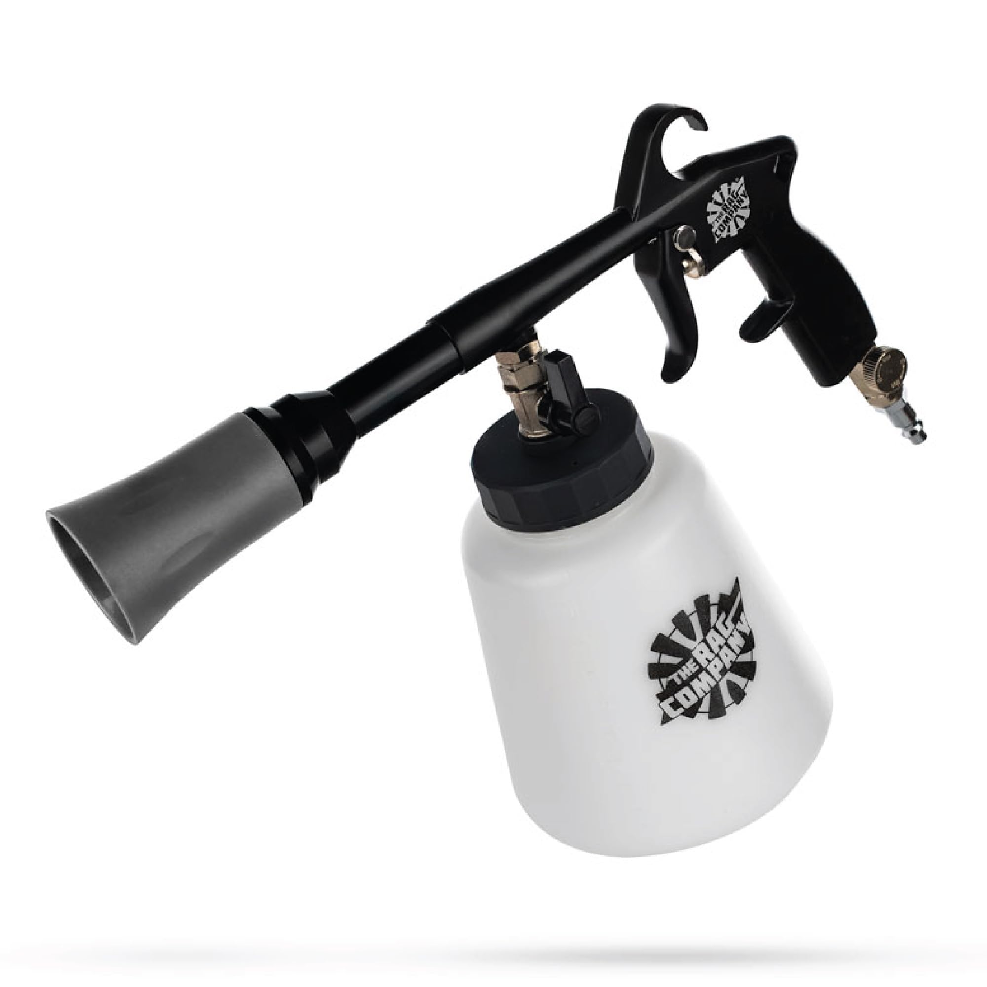 The Rag Company Ultra AIR Blaster Plus front view showing entire tool and benefits