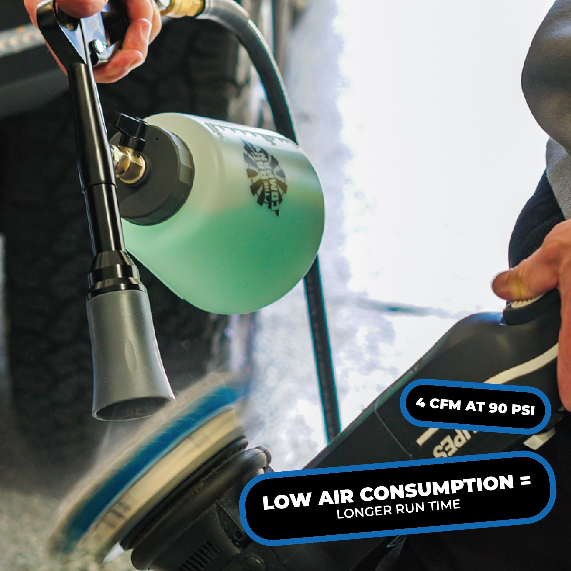 The Rag Company Ultra AIR Blaster Plus cleaning car interior vents with ease