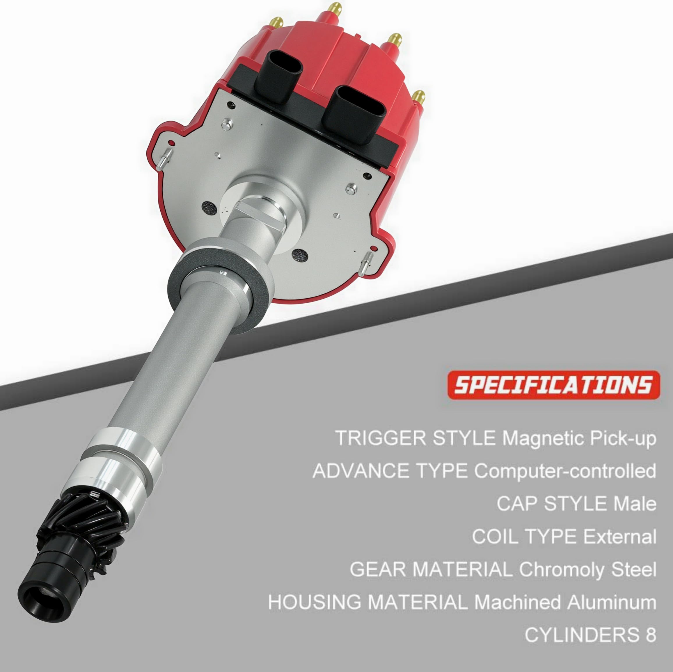 THEBIGDEALS distributor installed in engine bay improving ignition timing