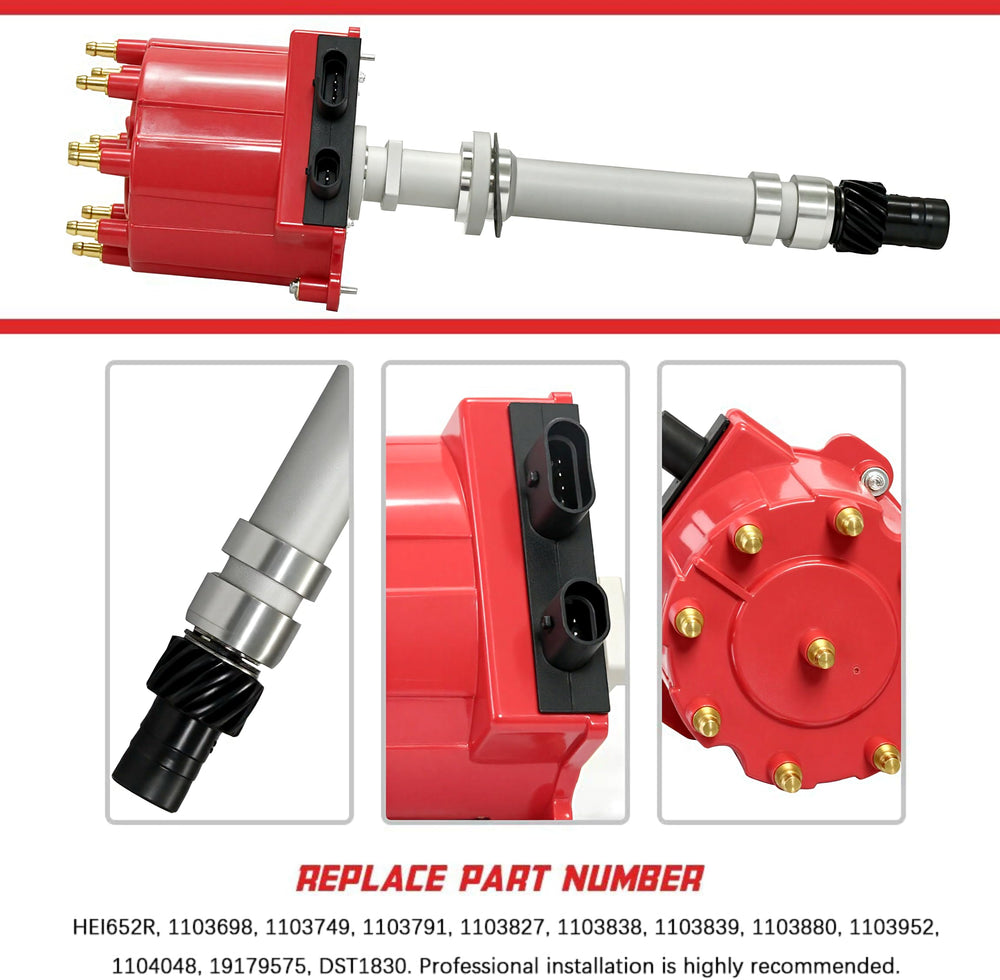 THEBIGDEALS distributor side flange and mounting points for easy installation
