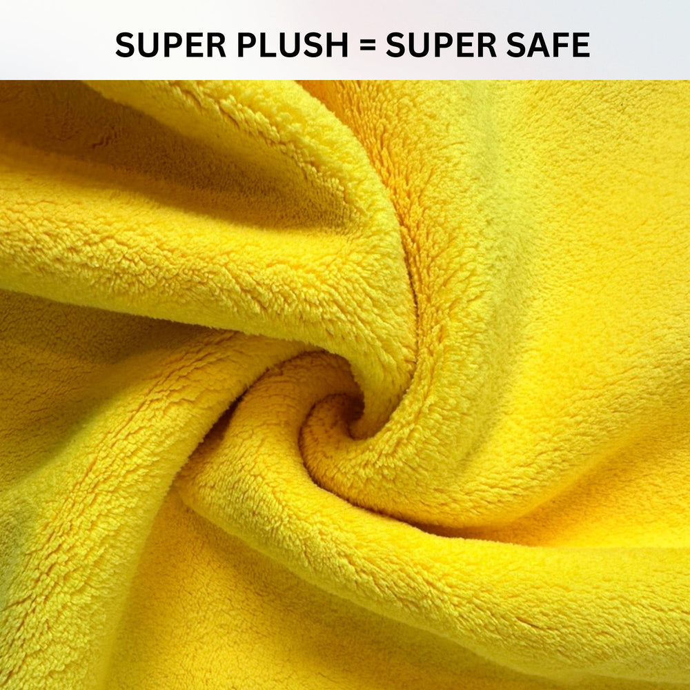 THEPROSTUFF towel gently wiping a dashboard protecting leather and interior surfaces