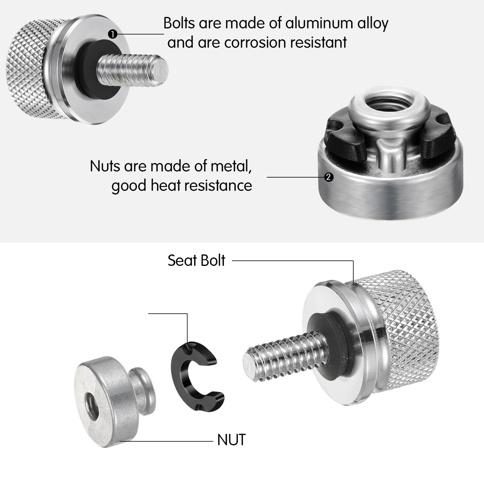 Therwen bolts in hand for scale showing compact size and quick replacement