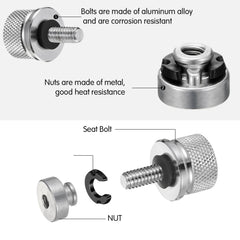 Therwen bolts in hand for scale showing compact size and quick replacement