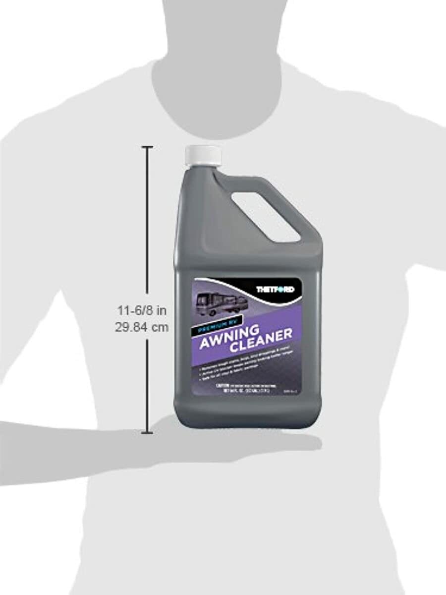 Thetford product with usage instructions for safe effective cleaning