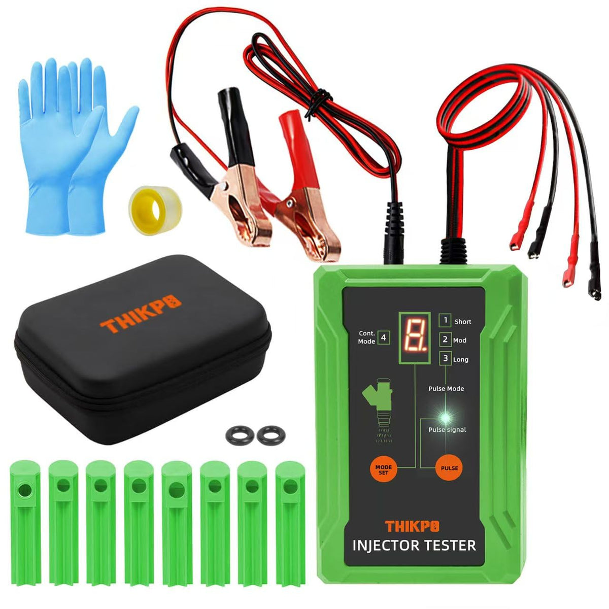 THIKPO front panel showing controls and connectors for fast diagnostics