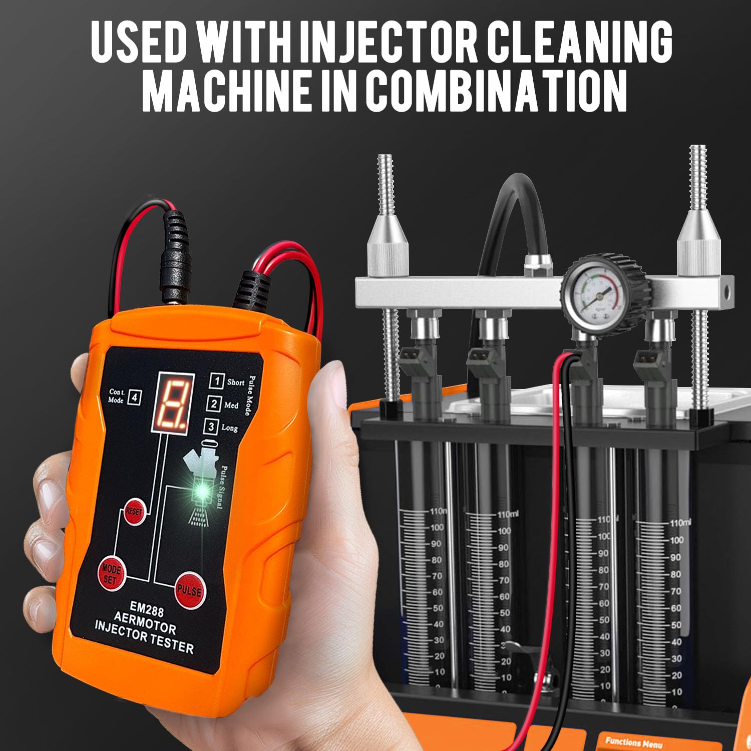 THIKPO held in hand showing compact size and workshop portability