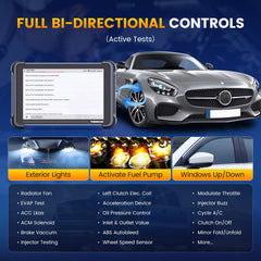 thinkcar 689bt rear label close-up showing model details and durable build