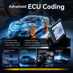 thinkcar ecu coding interface illustrating customization and feature unlocking