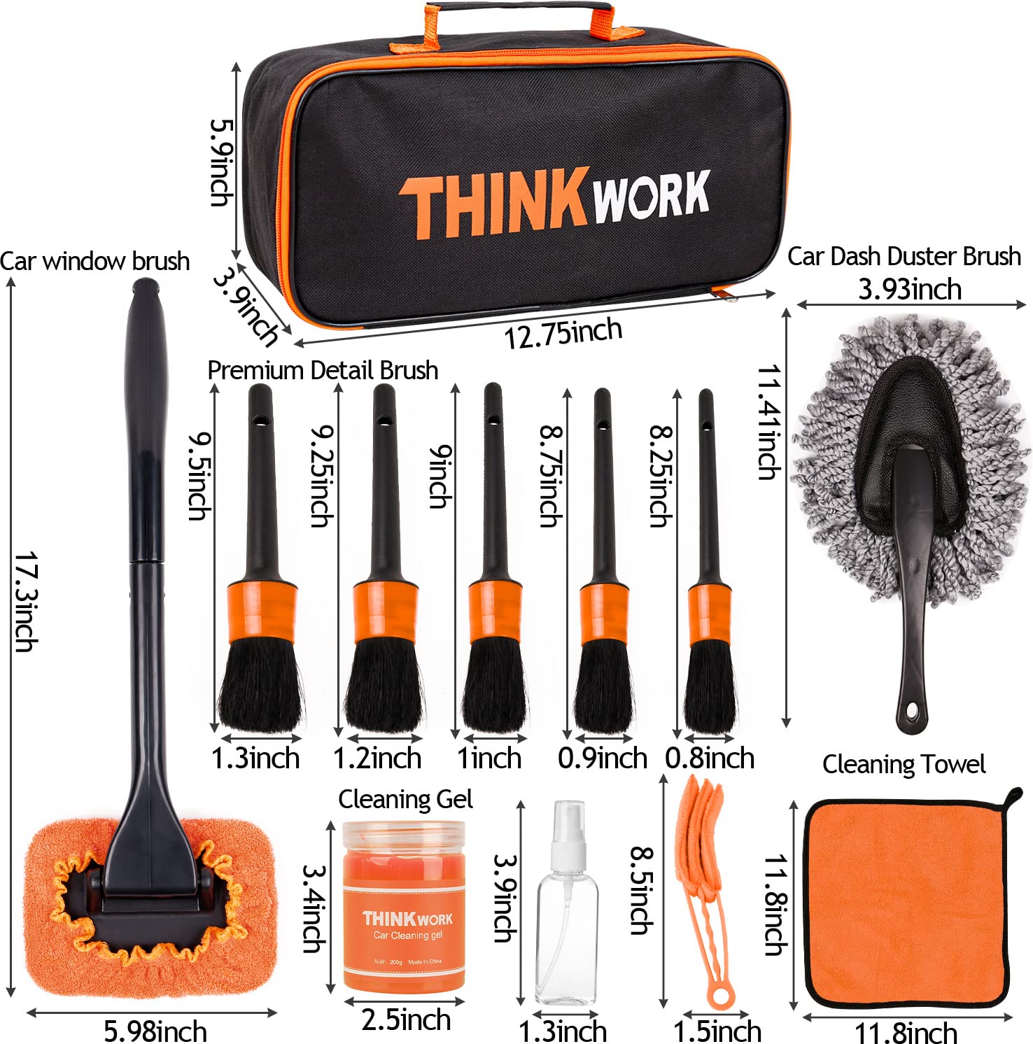 THINKWORK vent brush cleaning air vents for dust-free airflow benefit