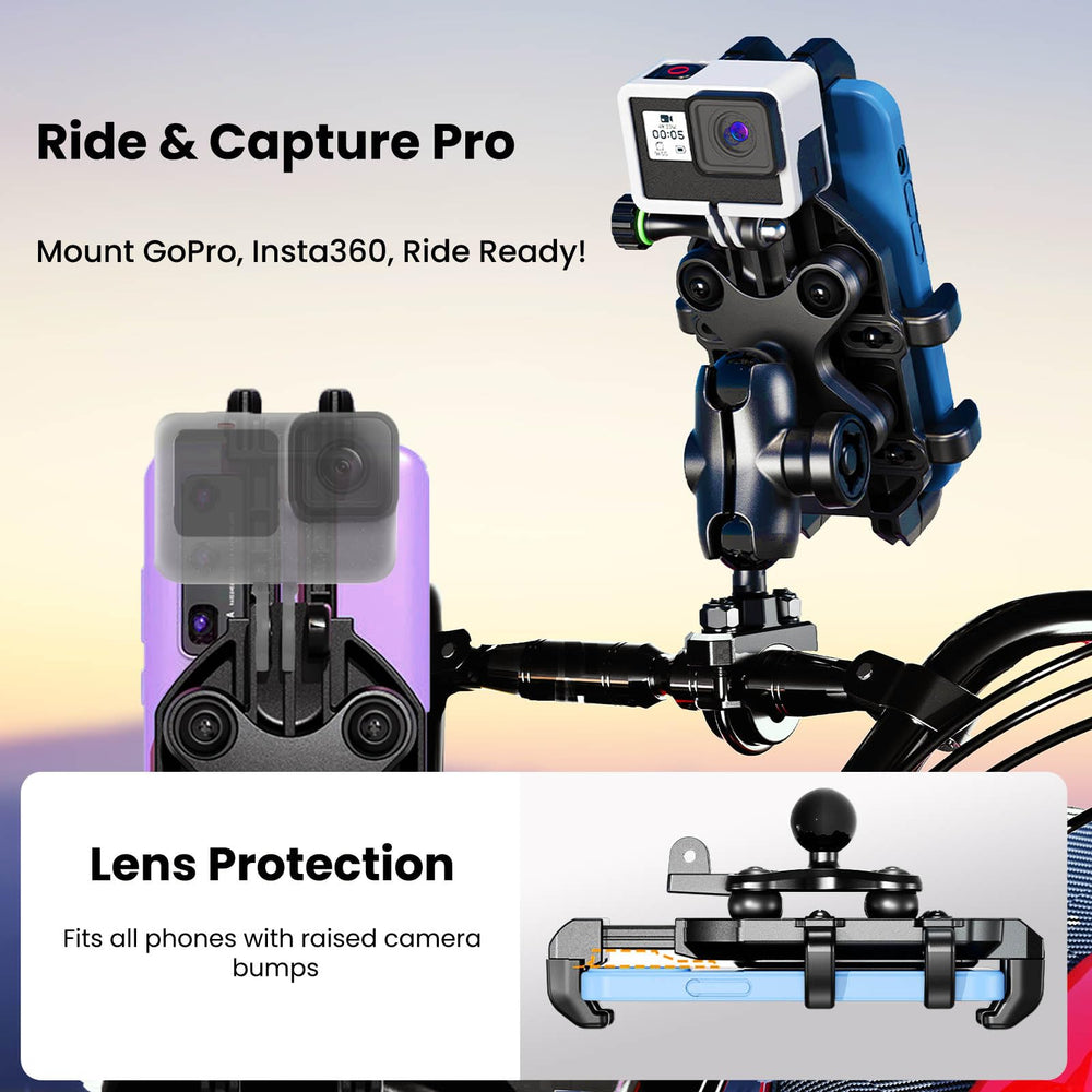 Thlevel handlebar clamp showing fit for 16–28mm bars and sturdy attachment