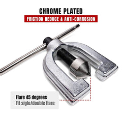 Thorstone flaring bar close-up showing heat-treated steel strength