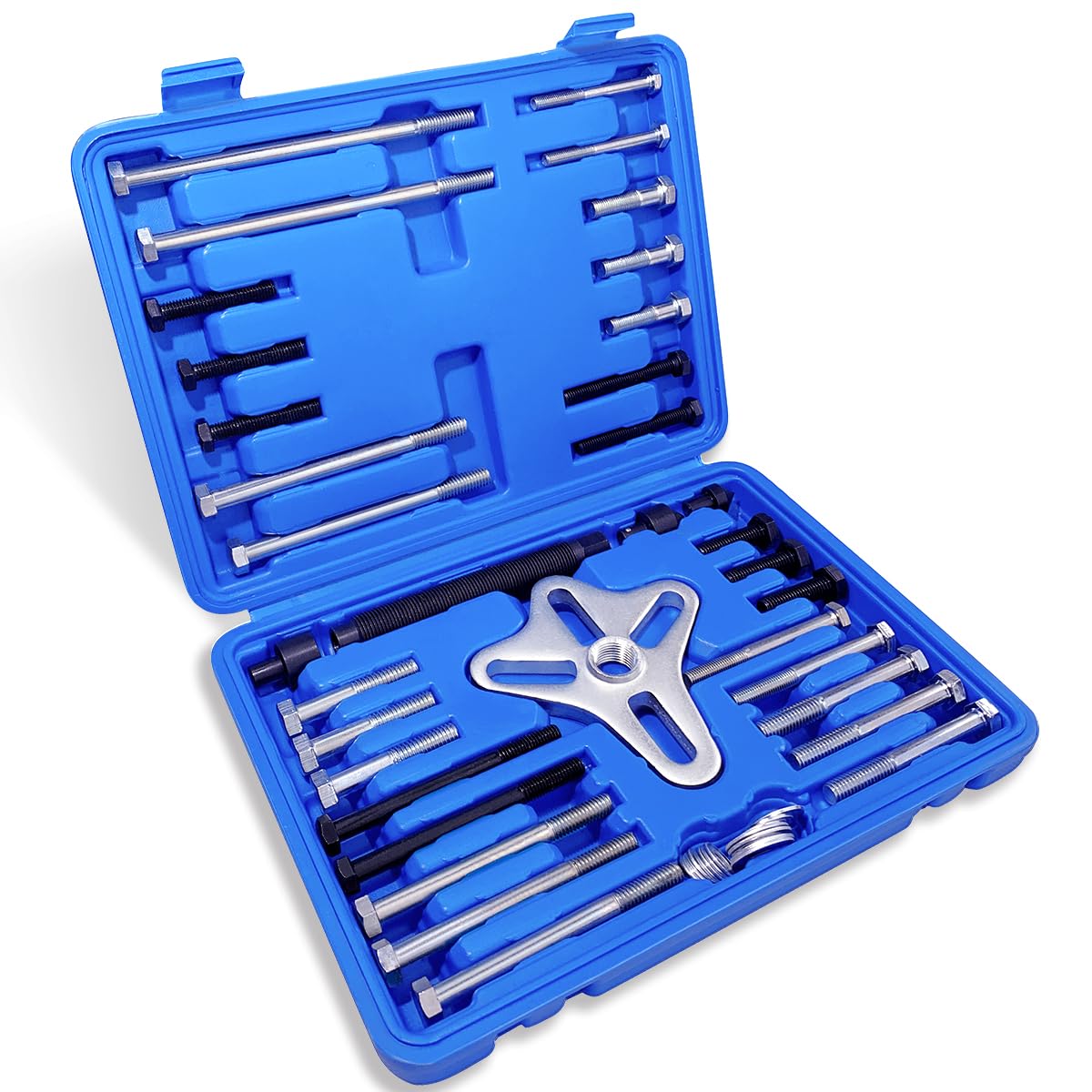 Thorstone storage case open organized for quick selection and transport