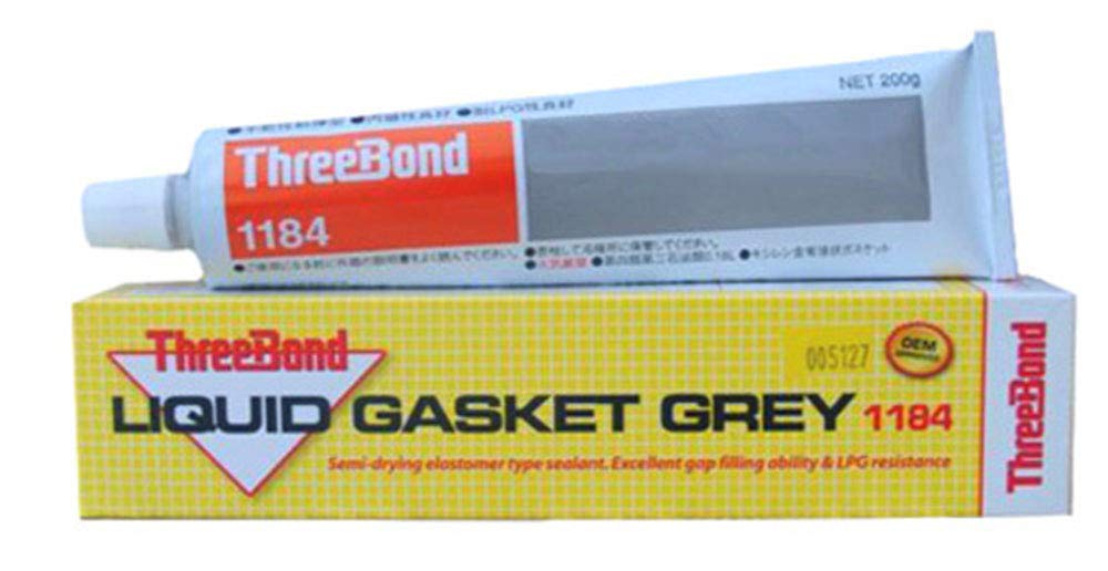 ThreeBond liquid gasket front packaging showing label and product use benefit