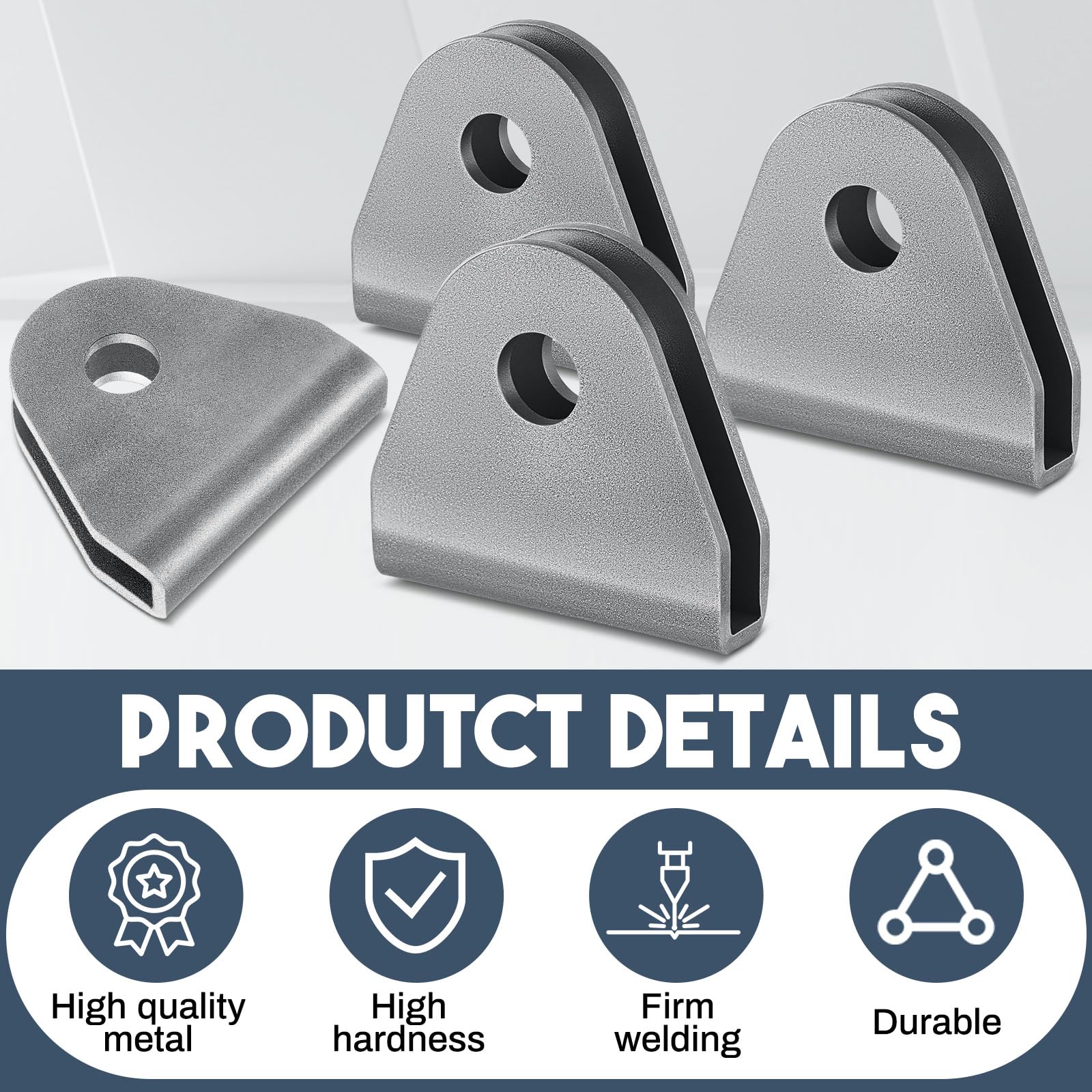 Threlaco side profile showing flat base that ensures accurate weld alignment and strength