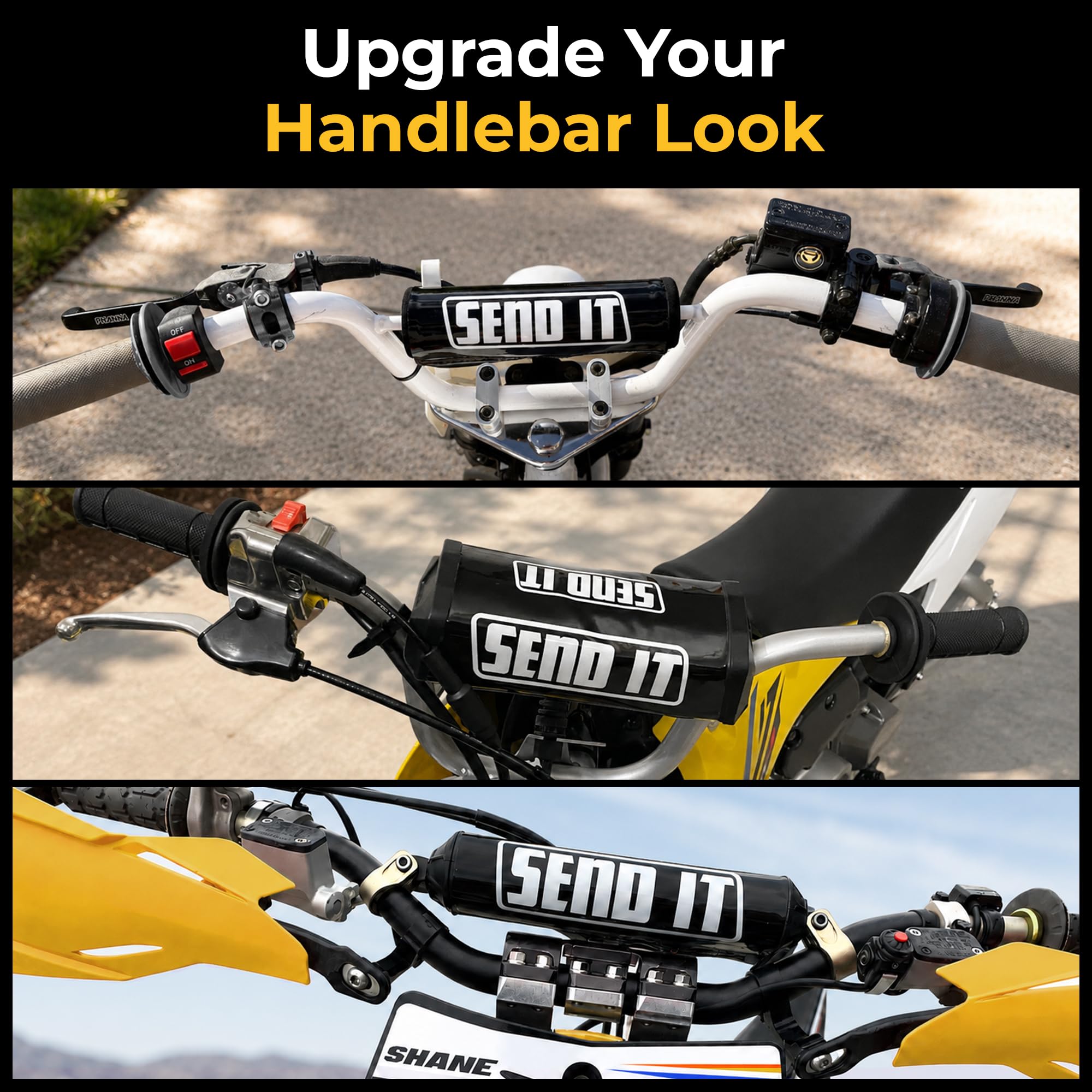 ThrottlePak SEND IT stitching and closure detail showing secure fastening and durability