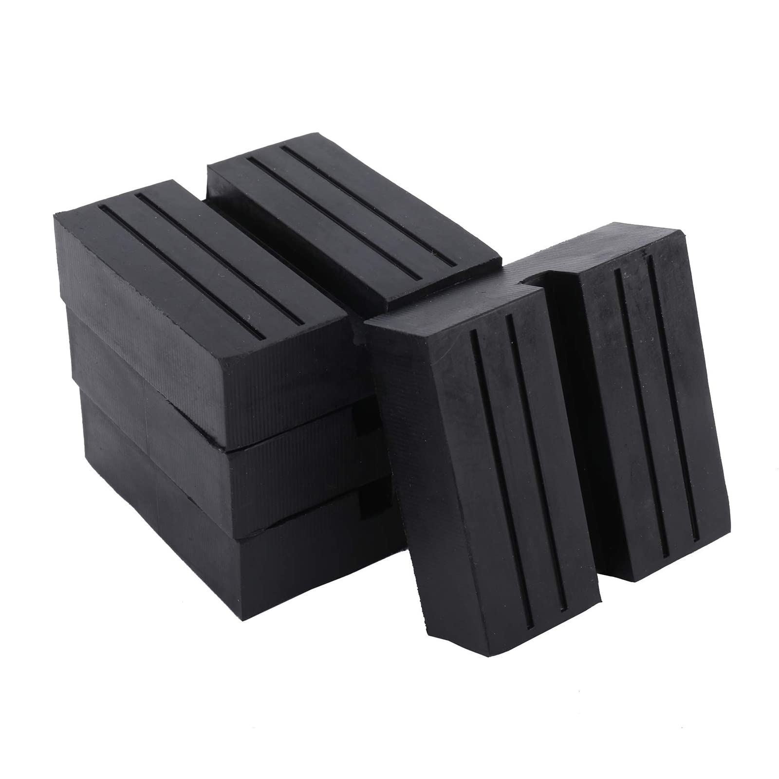 ThsGivingStore front packaging showing 4 black square jack pads, clear protection
