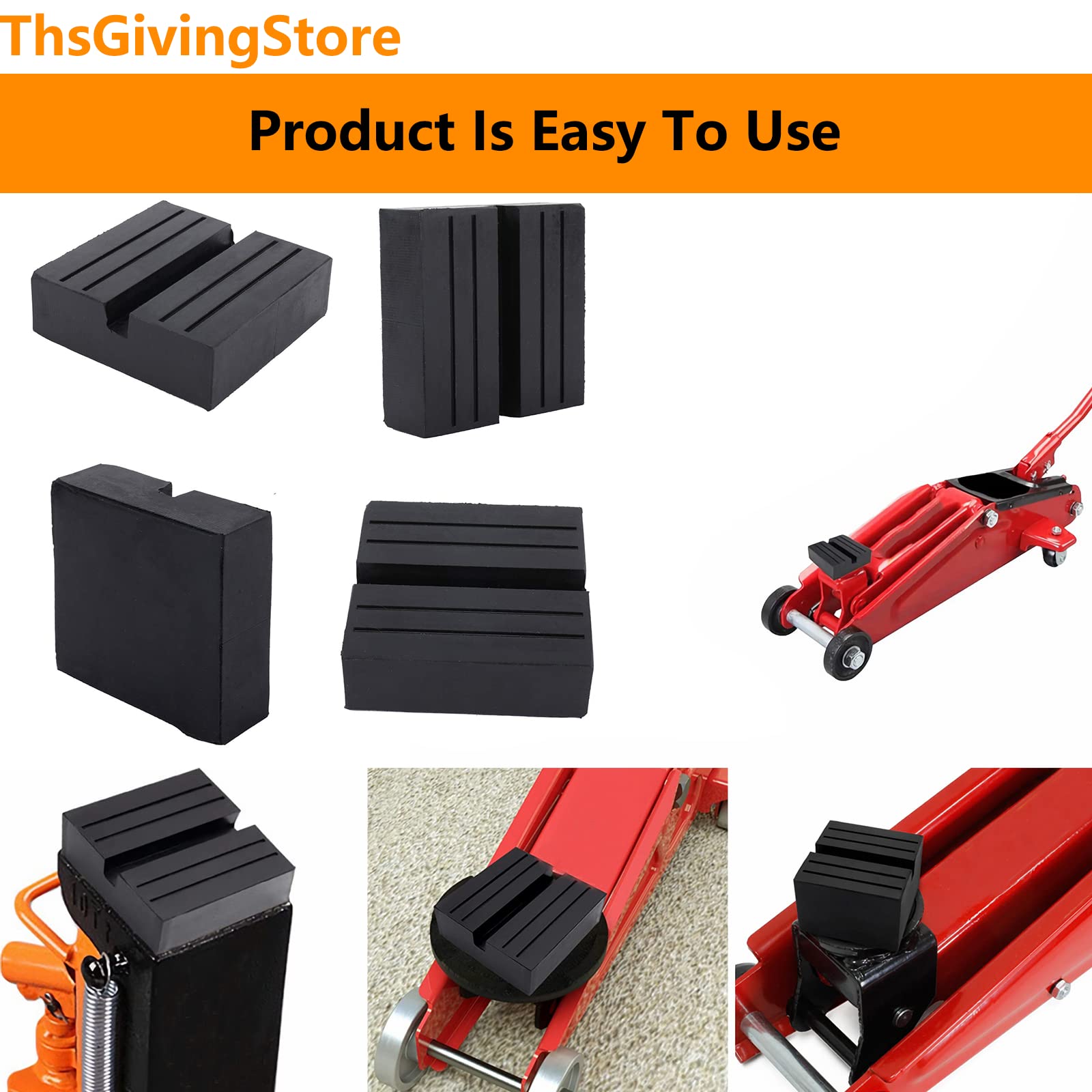 ThsGivingStore stamped label and specs on pad, durable construction visible