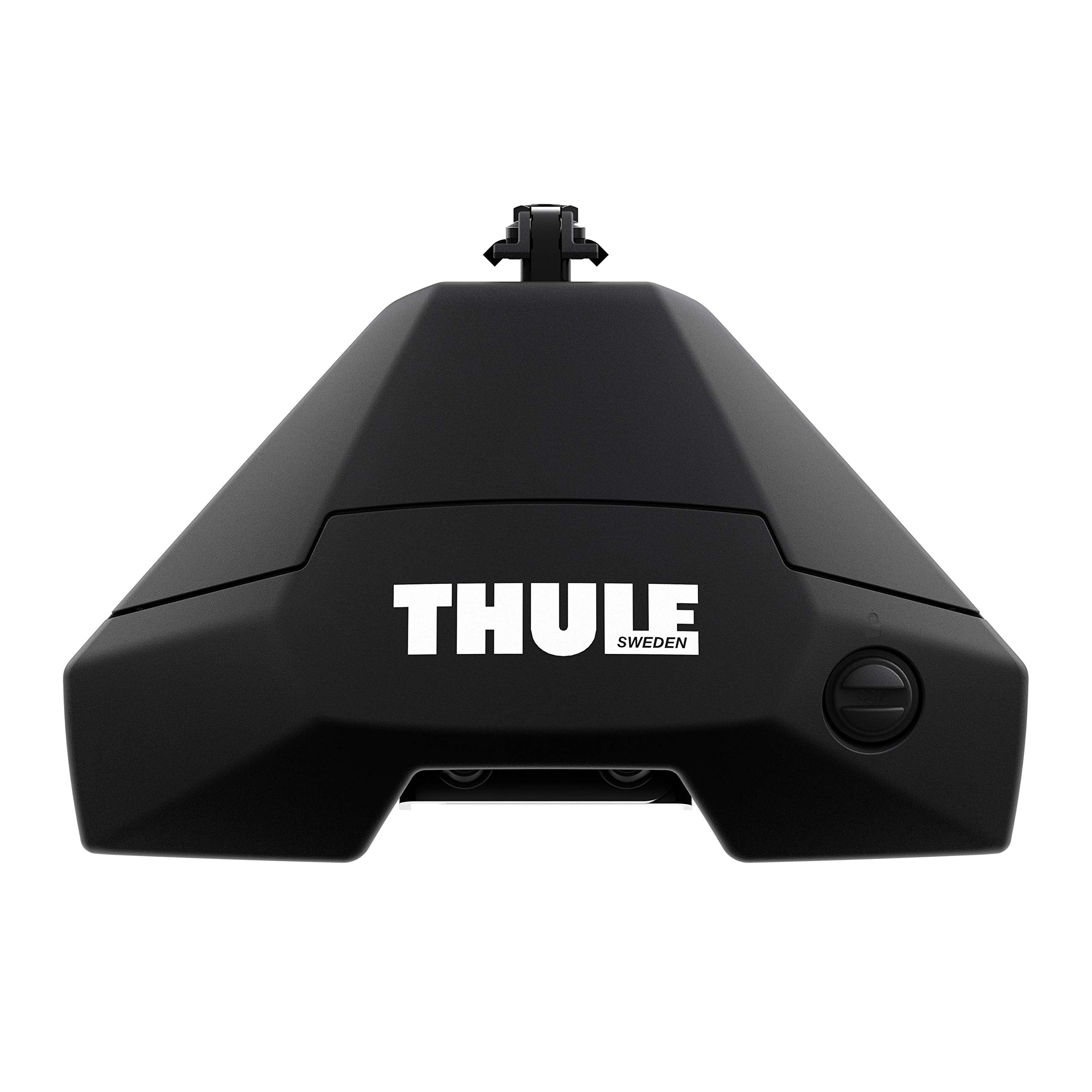 Thule front view clamp foot showing secure base and mounting points benefit