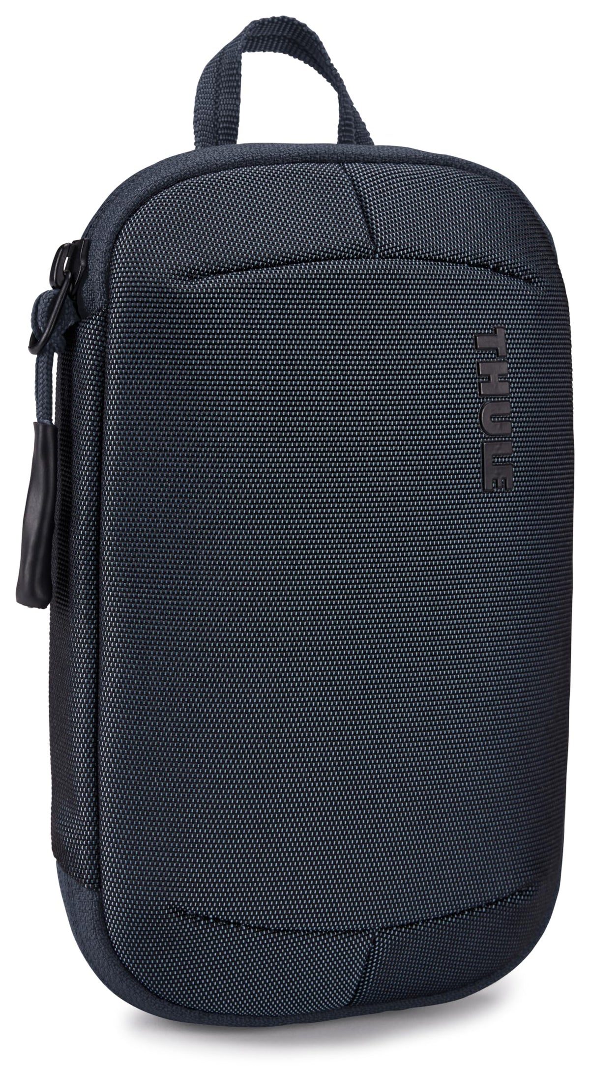 Thule front view showing compact organizer and easy carry benefit