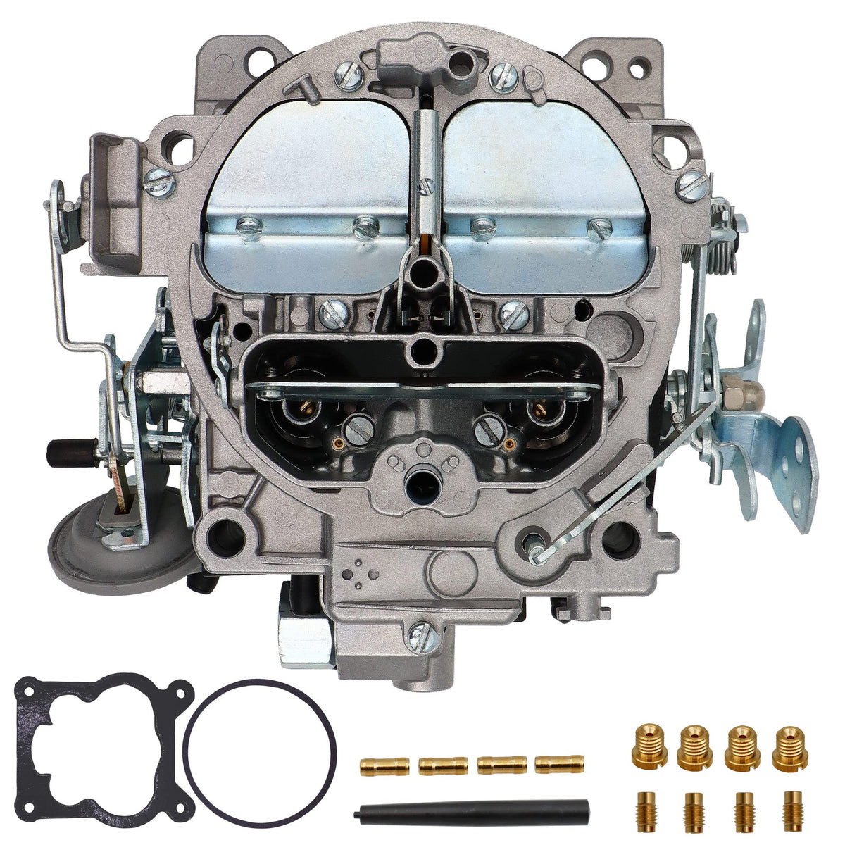 THUNDERMINGO front view of carburetor showing fit and mounting benefit
