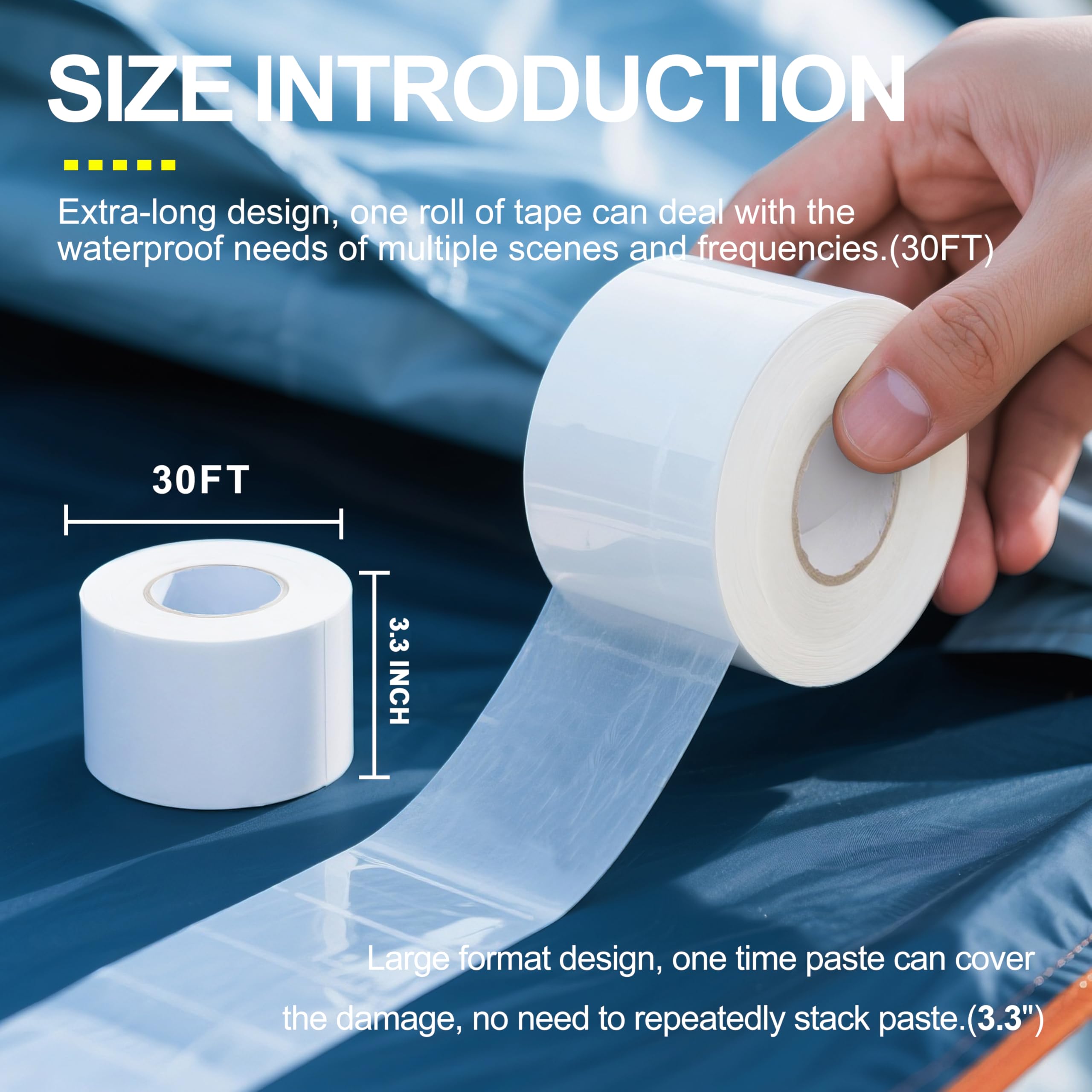 TIANLDD close-up of adhesive edge demonstrating strong grip on fabric