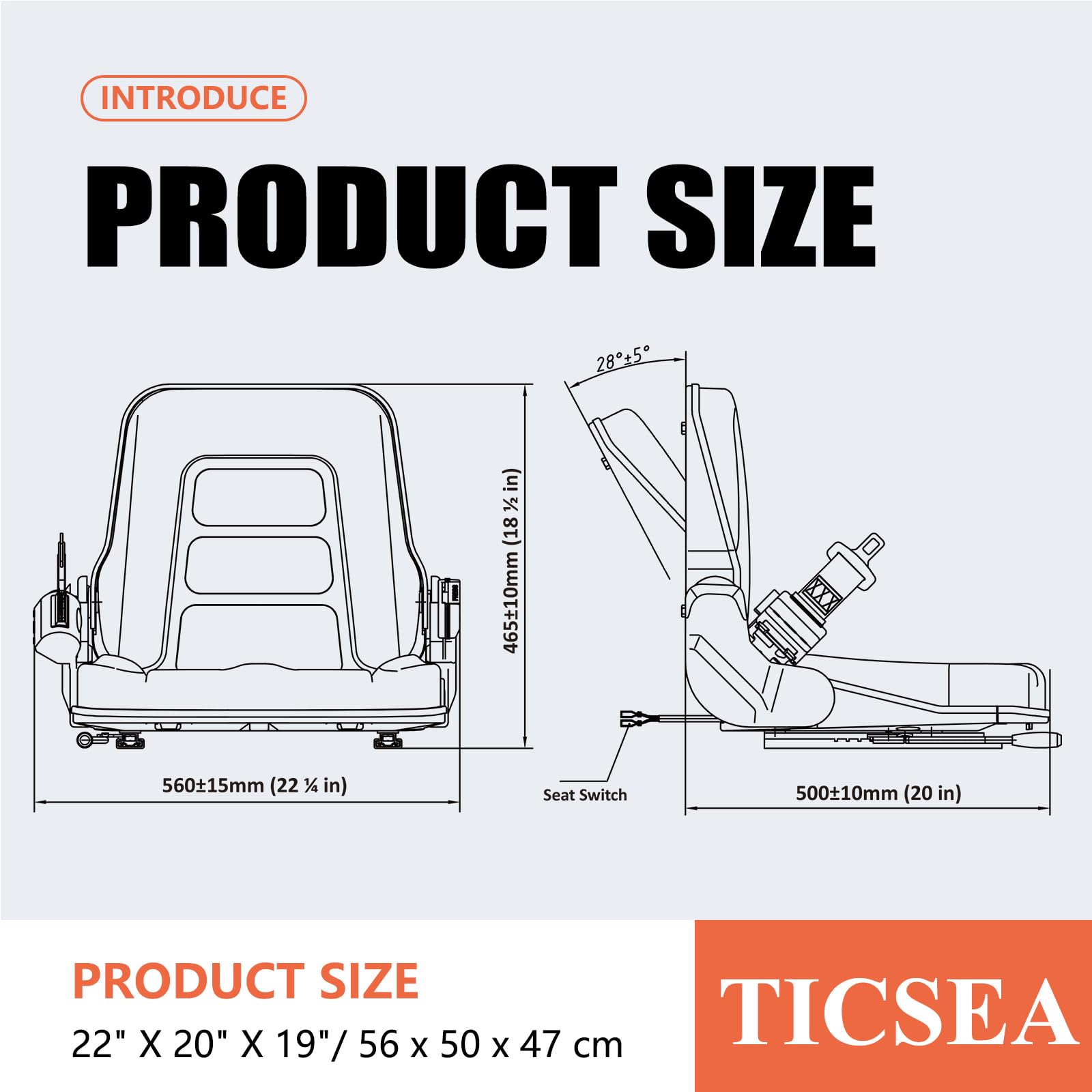 TICSEA installed in tractor cab illustrating ready-to-use compatibility