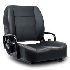 TICSEA front view of seat showing ergonomic shape and durable cover for better comfort