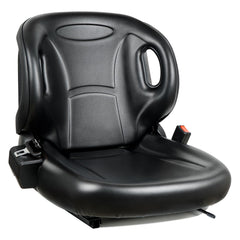 TICSEA front view of universal seat showing durable finish and ergonomic cushion