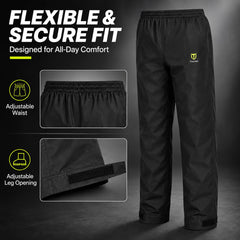 TIDEWE rain suit folded in storage bag for compact travel convenience