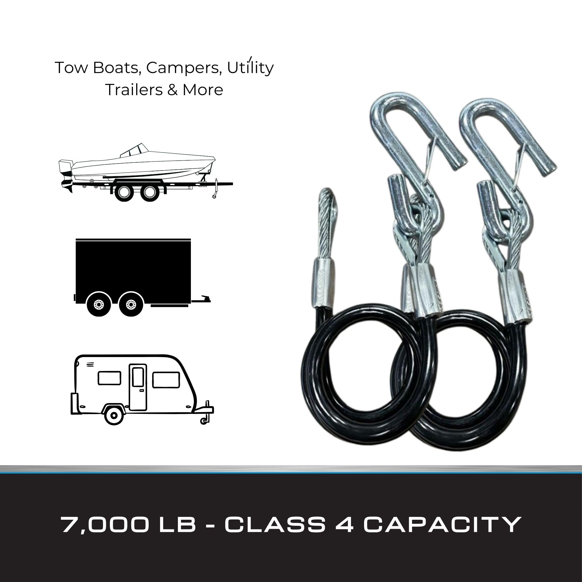 Tie Down installed on a boat trailer illustrating marine use protection
