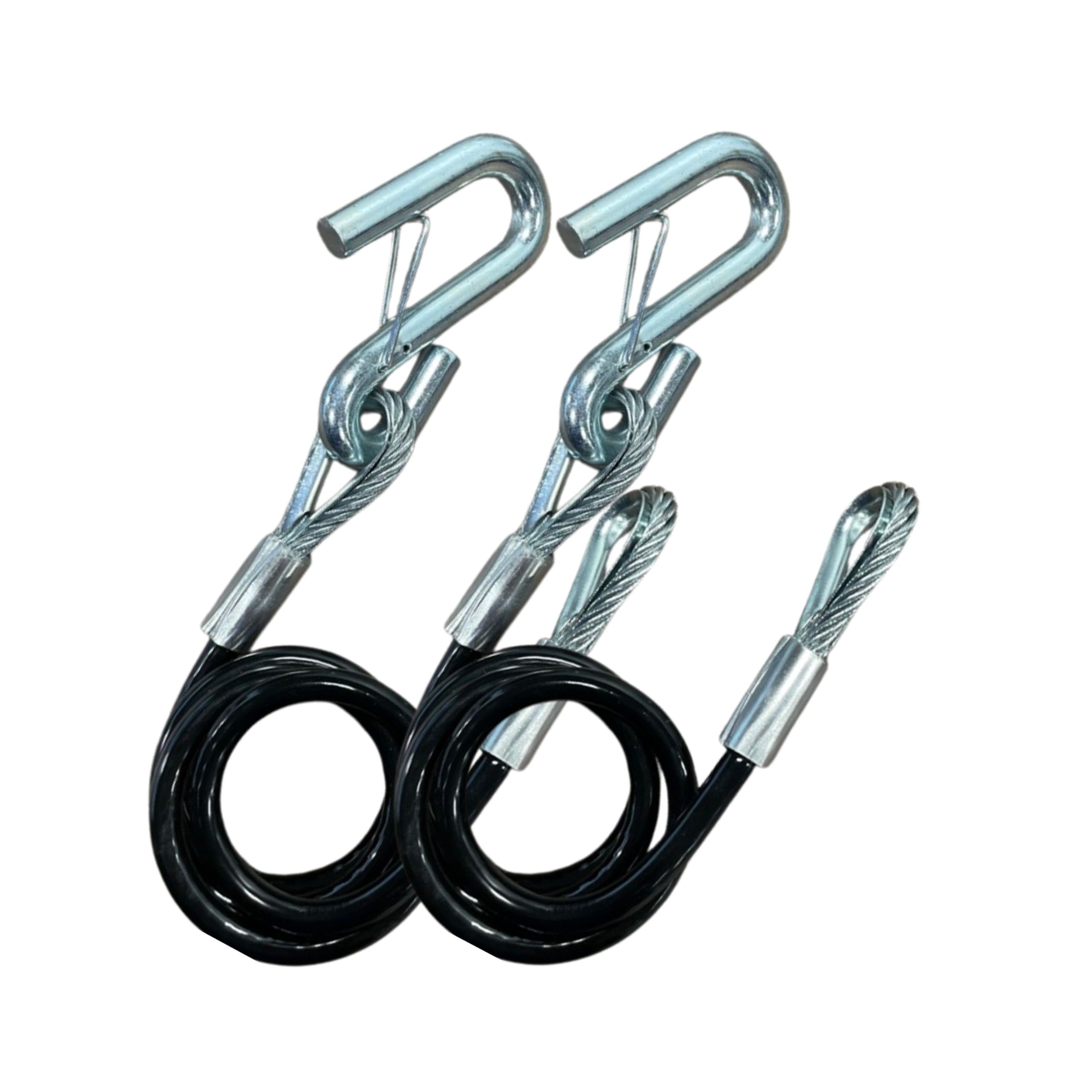 Tie Down front view of hitch cable showing durable packaging and clear specs